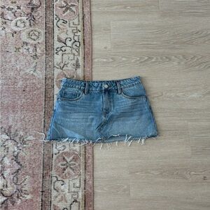 BLANKNYC Denim Skirt in ROG Rose Garde